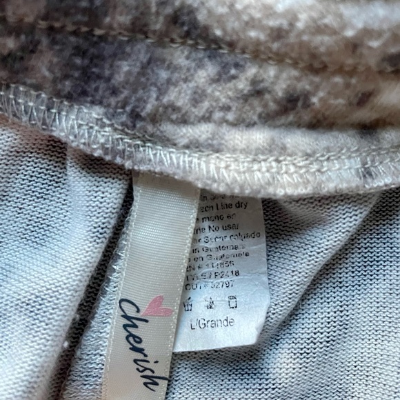 Snakeprint fleece lounge set - Picture 4 of 7